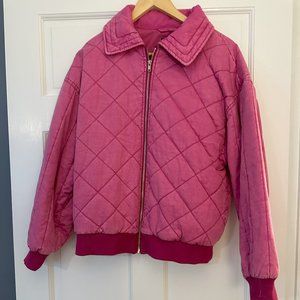 Pink Wild Fable bomber/puffer jacket Size S